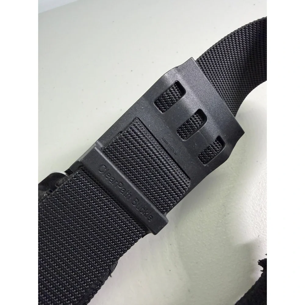 NWOT XS Scuba Pocket Weight Belt Black WB106-BK‎ ClearPath Buckle Diving Gear XS
